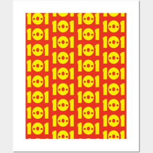 101 pattern Posters and Art